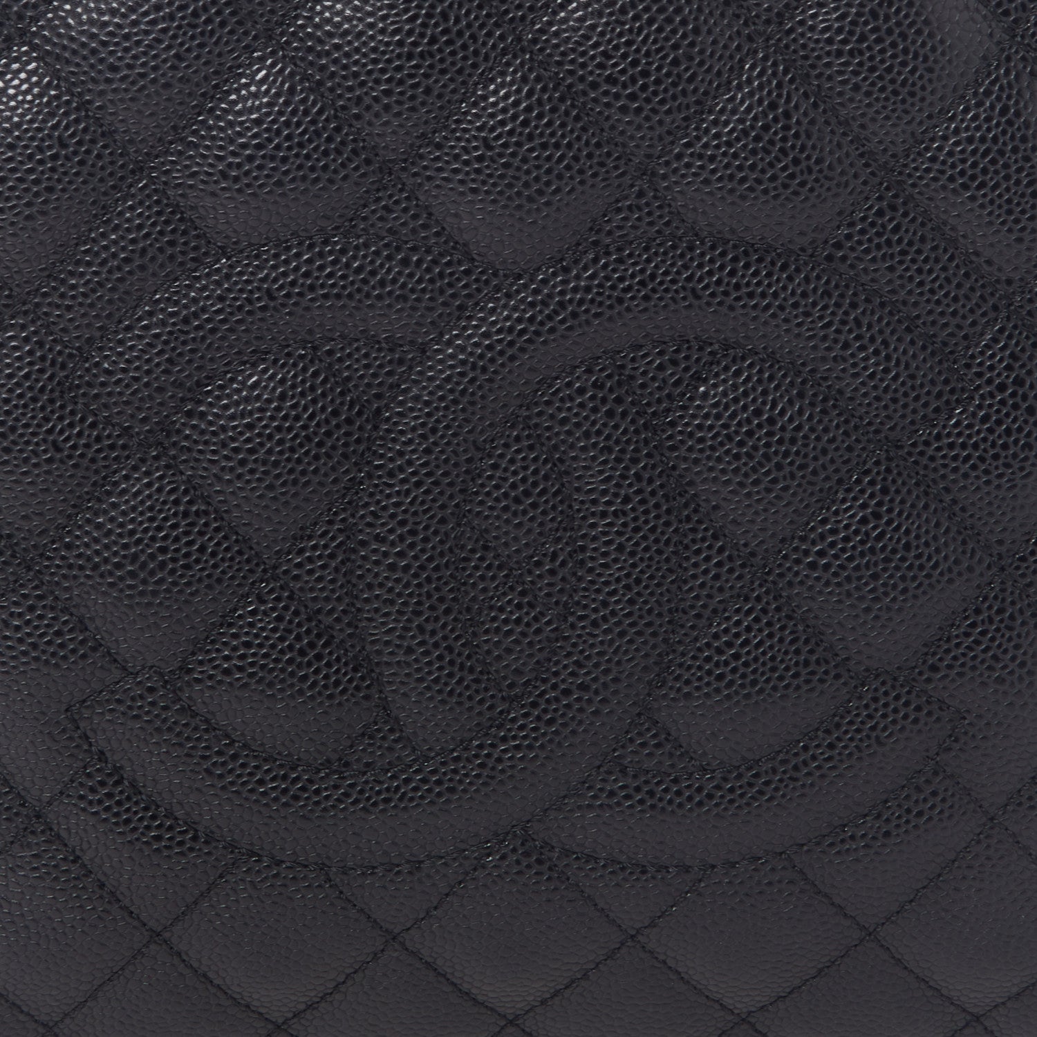 Chanel Caviar Quilted Grand Shopping Tote GST Black 8 of 10