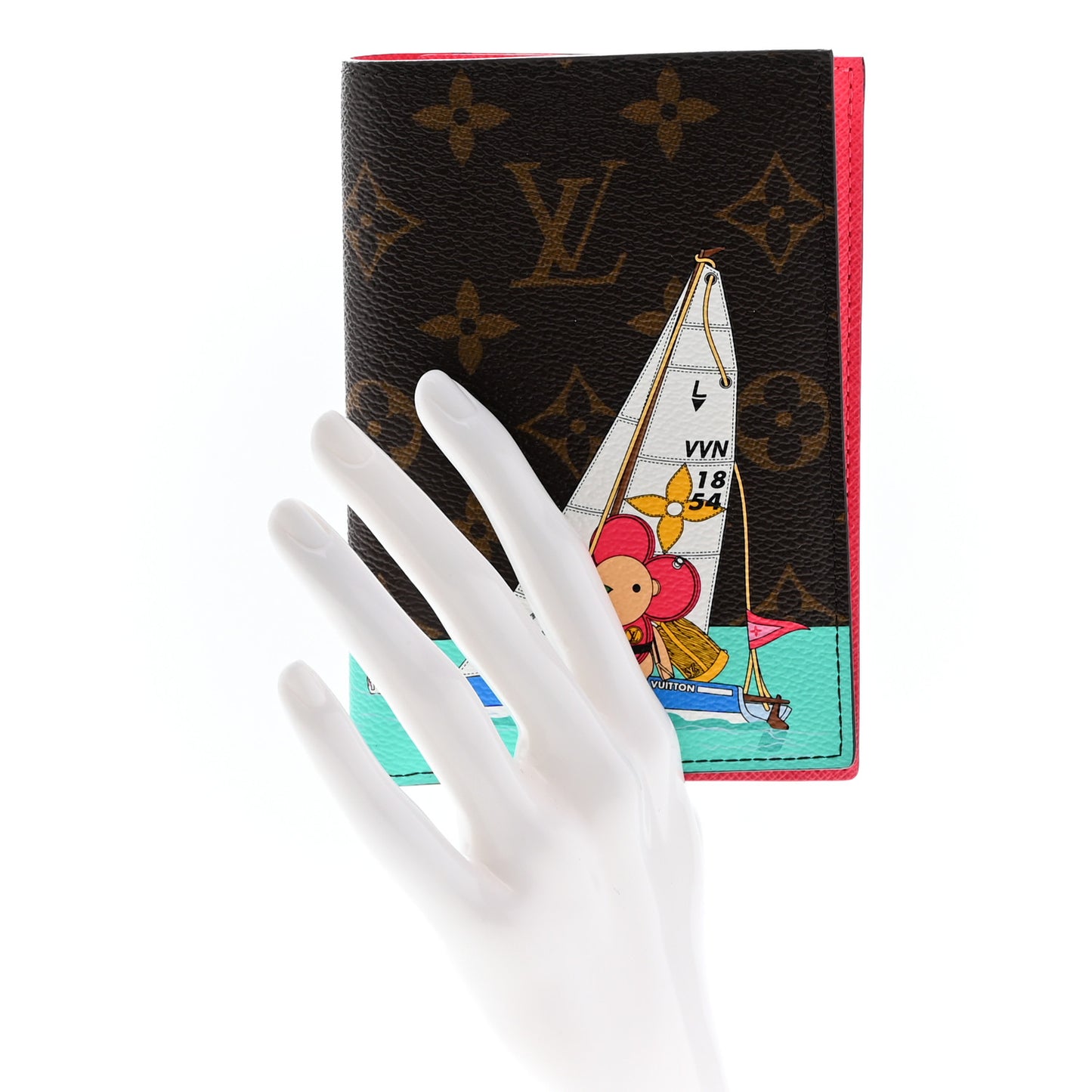 Monogram 2023 Christmas Animation Tropical Seas Passport Cover Dragon Fruit Pink