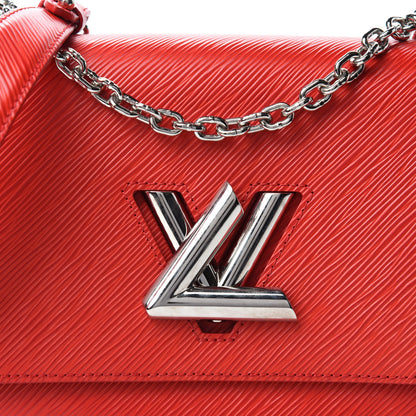 Louis Vuitton Epi Twist Shoulder Bag MM Coquelicot 11 of 11