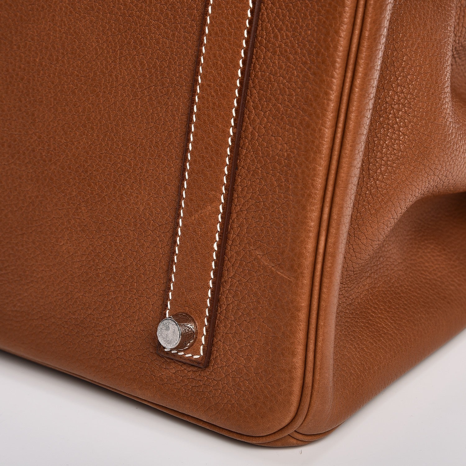 Hermes Natural Barenia Faubourg Birkin 35 Fauve 31 of 38