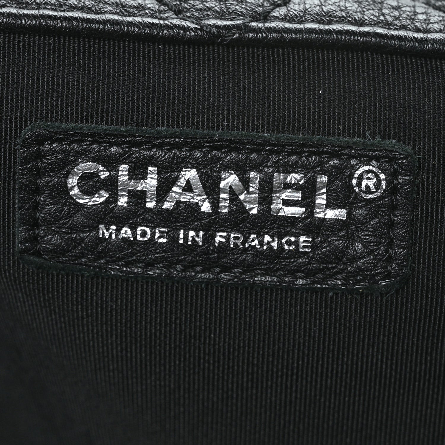 Chanel Calfskin Quilted XXL Travel Flap Bag Black 7 of 10
