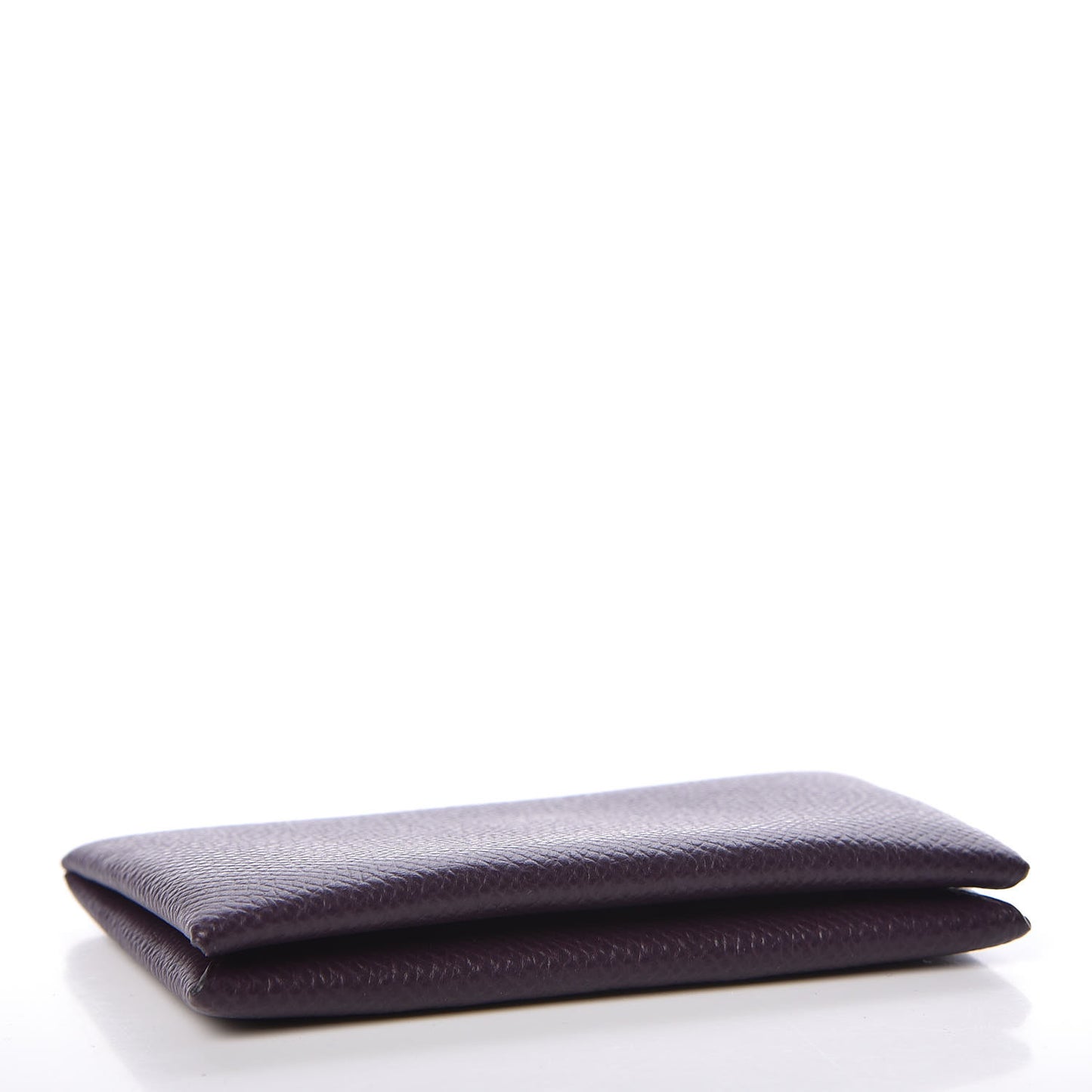 Epsom Calvi Card Case Raisin