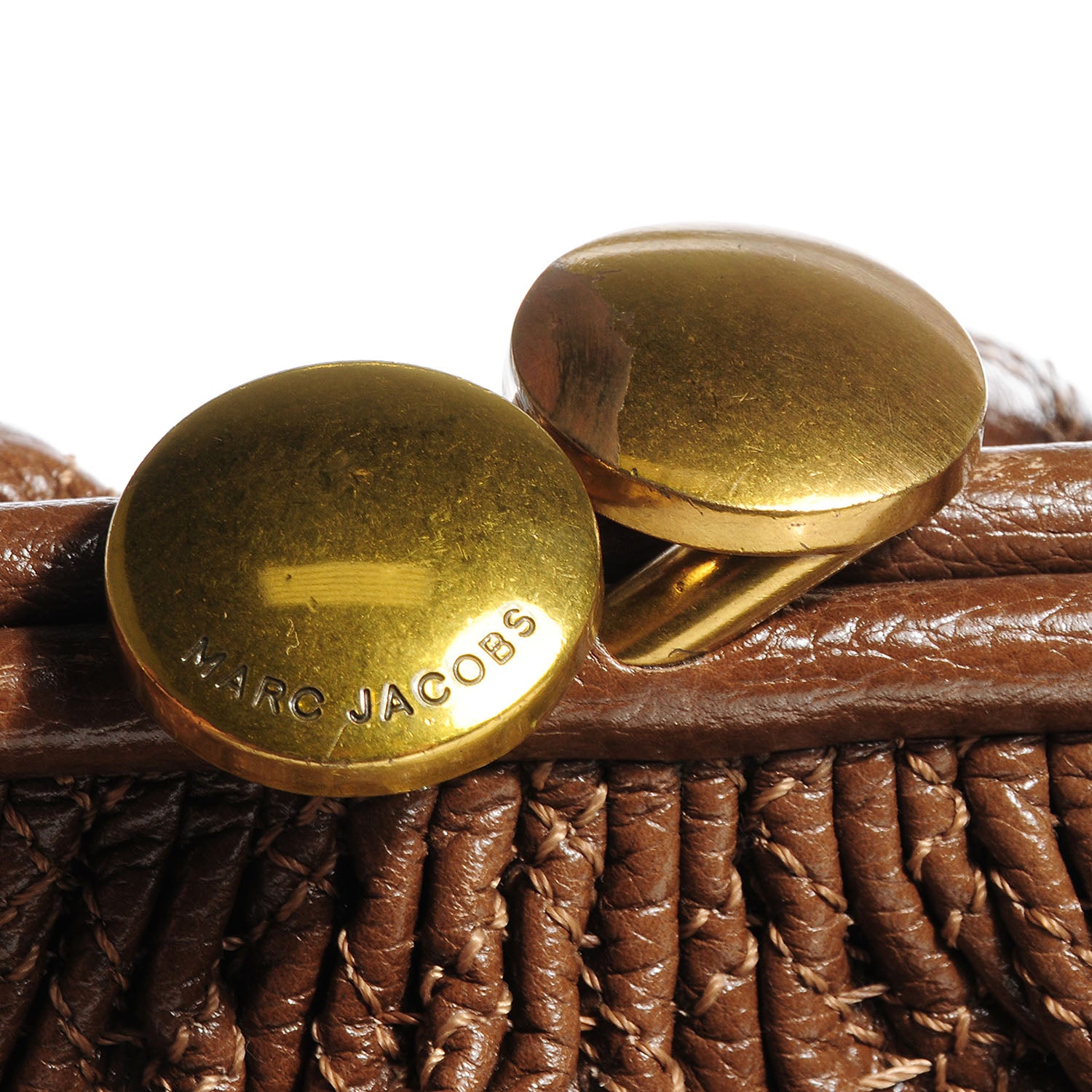 Marc Jacobs Quilted Leather Stam Brown 7 of 11