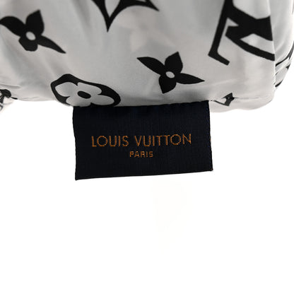 Louis Vuitton Nylon Monogram Reversible Bob Bucket Hat S Black White 12 of 14