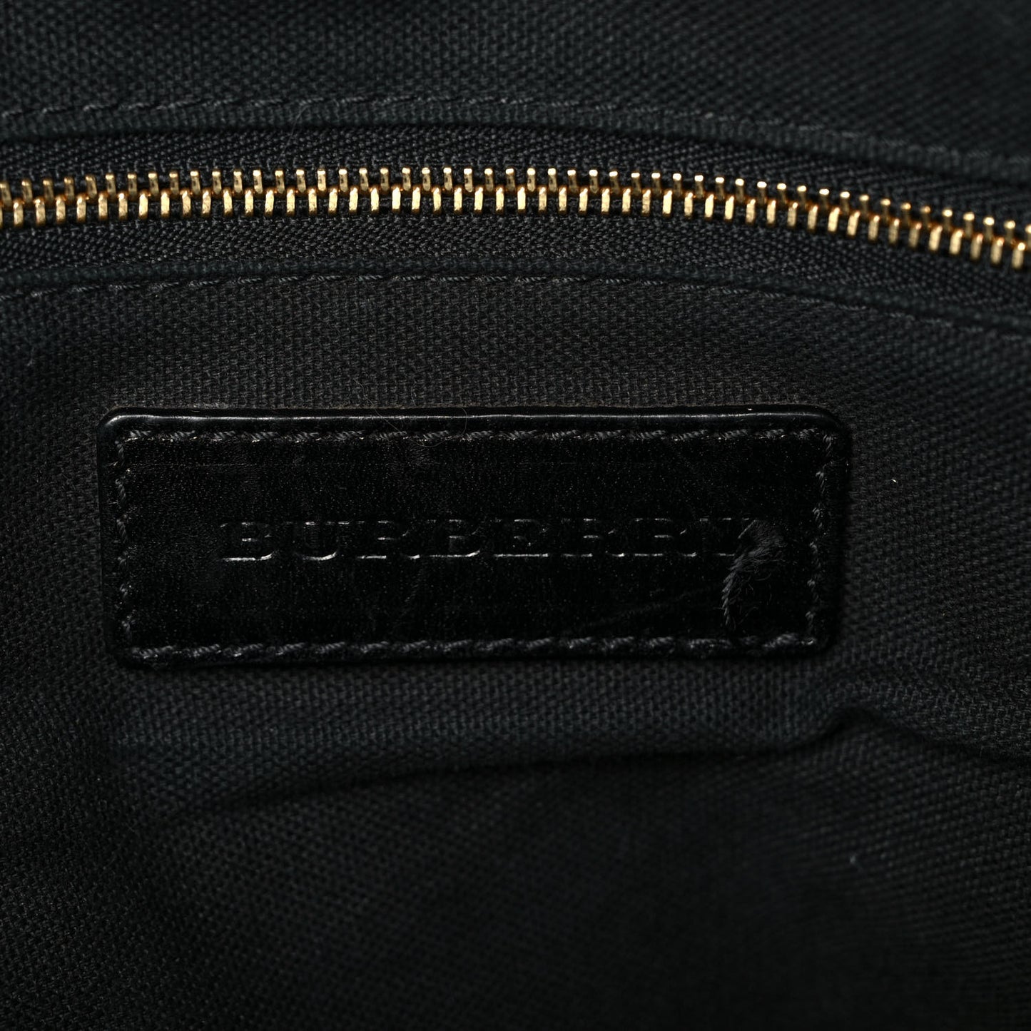 Bridle Calfskin House Check Small Orchard Bowling Bag Black