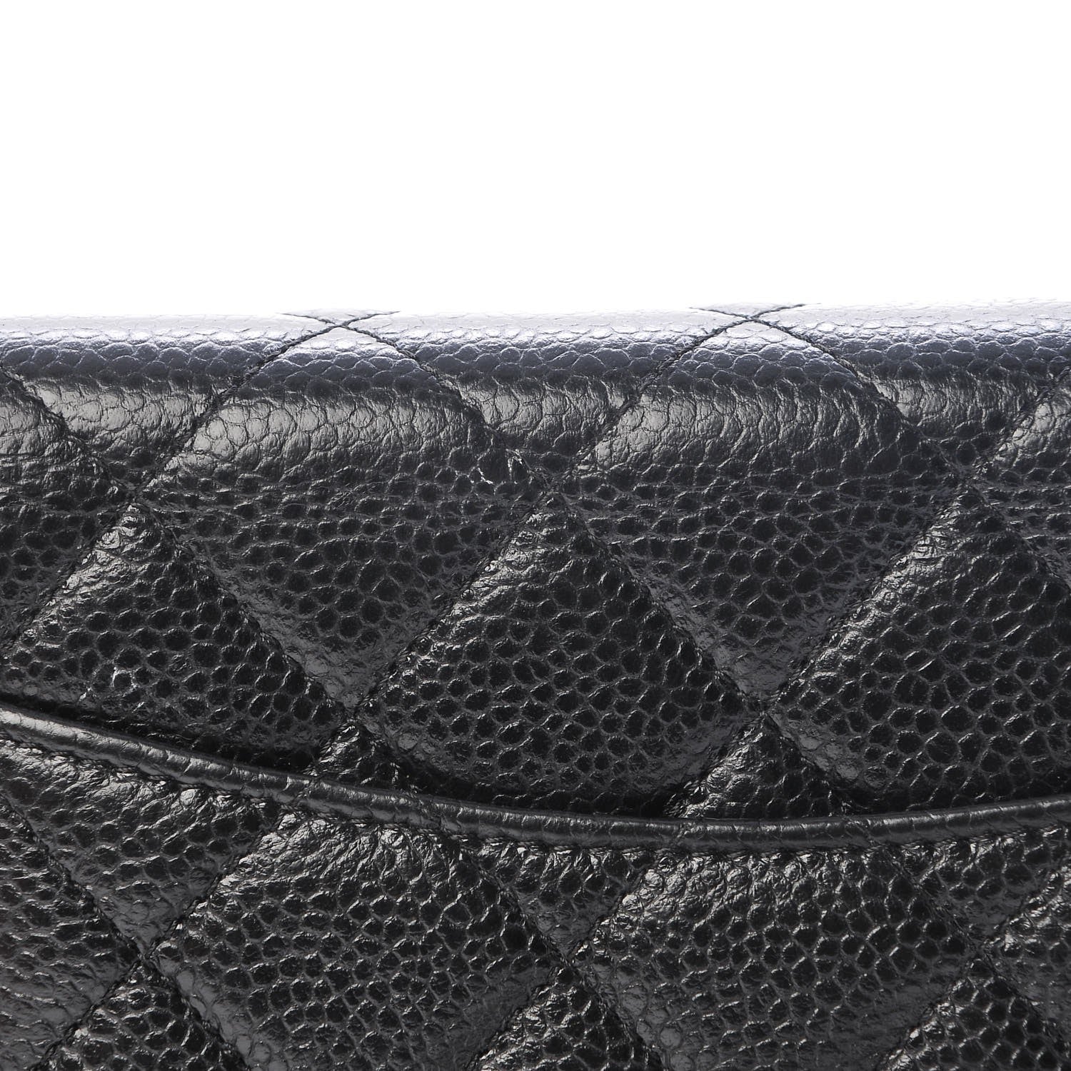 Chanel Caviar Quilted Wallet On Chain WOC Black 10 of 10