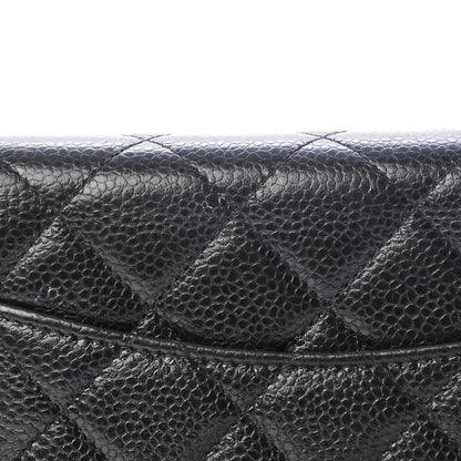 Chanel Caviar Quilted Wallet On Chain WOC Black 10 of 10