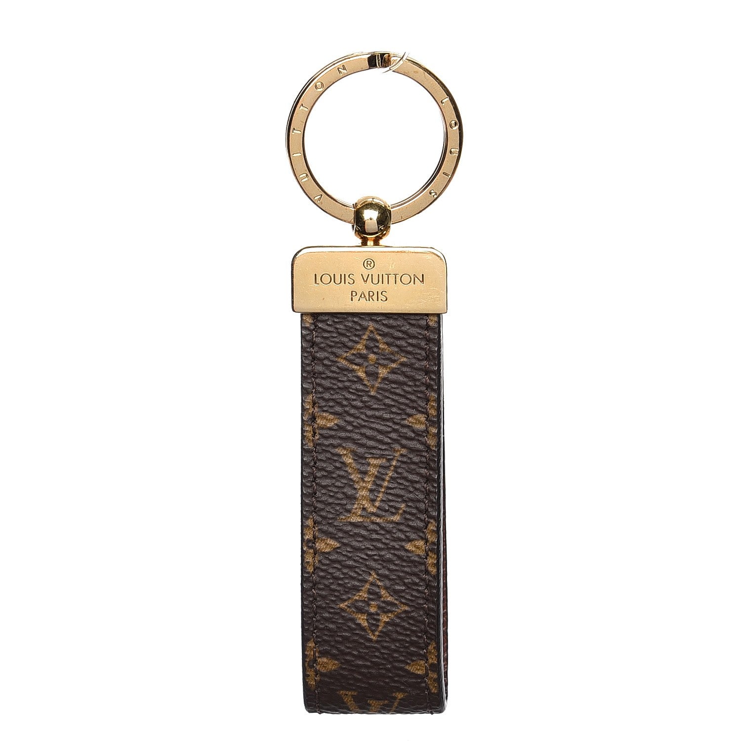 Louis Vuitton Monogram Dragonne Key Holder 1 of 4