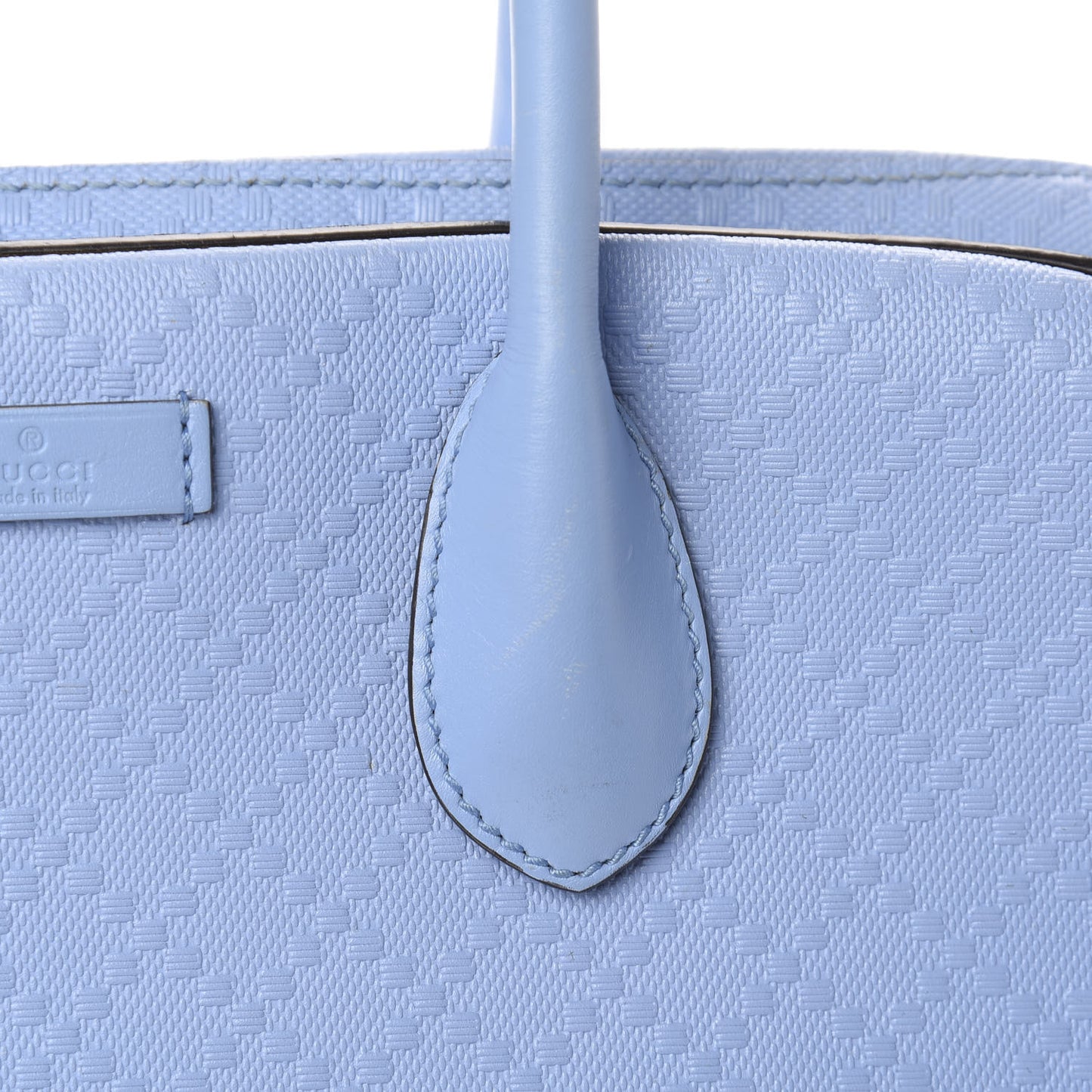 Bright Diamante Top Handle Bag Mineral Blue