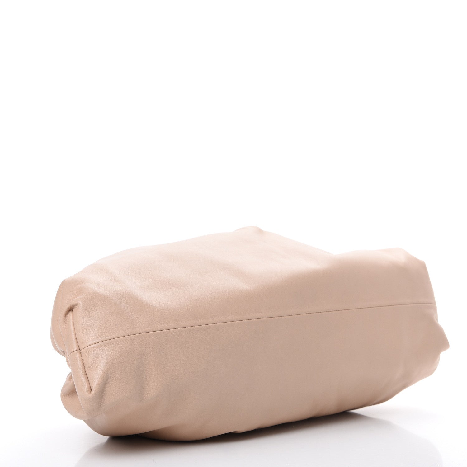 Bottega Veneta Smooth Butter Calf The Pouch Oversized Clutch Nude 3 of 7