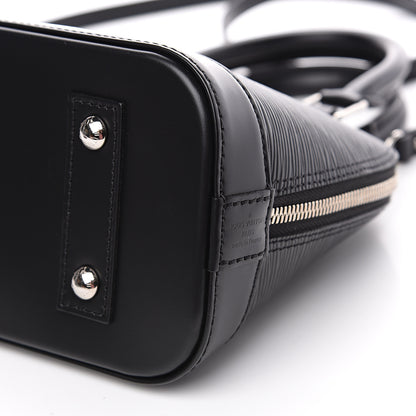 Louis Vuitton Epi Alma BB Black 8 of 9