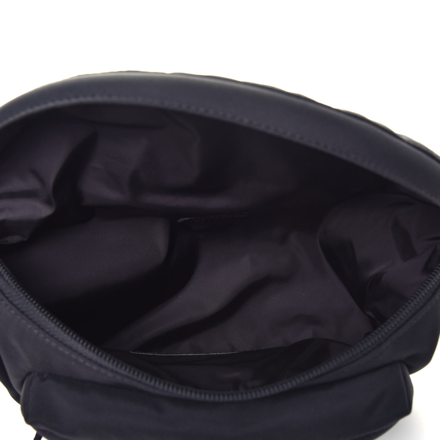 Balenciaga Recycled Sport Nylon Logo Embroidered Wheel Beltpack Black 5 of 9