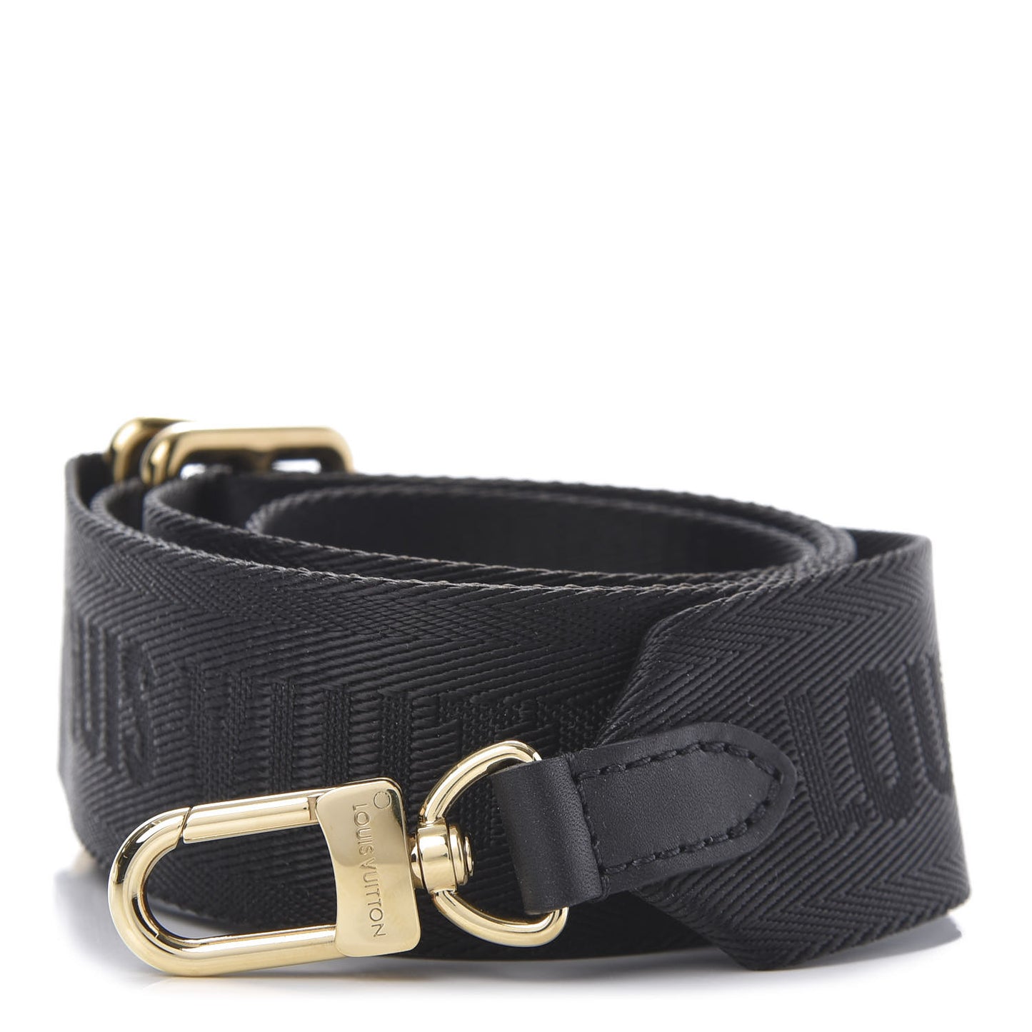 Nylon Petite Malle Souple Shoulder Strap Black