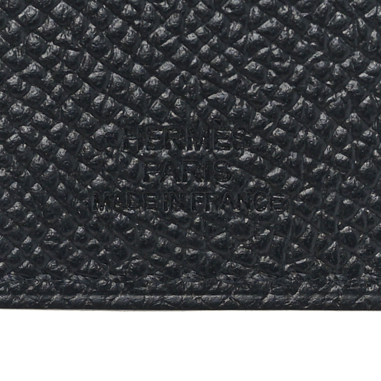 Hermes Epsom Tarmac PM Passport Holder Black 6 of 7