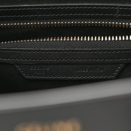 Celine Baby Grained Calfskin Nubuck Micro Tri-Color Luggage Olive 6 of 10