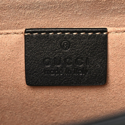 Gucci Calfskin Small Diana Tote Bag Black Yellow Fluo 6 of 10