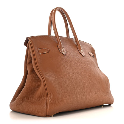 Hermes Togo Birkin 35 Gold 3 of 14