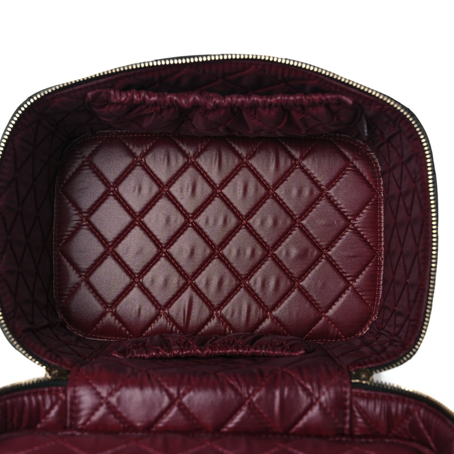 Chanel Lambskin Quilted Large Vanity Pouch Black 5 of 10