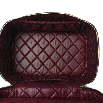 Chanel Lambskin Quilted Large Vanity Pouch Black 5 of 10
