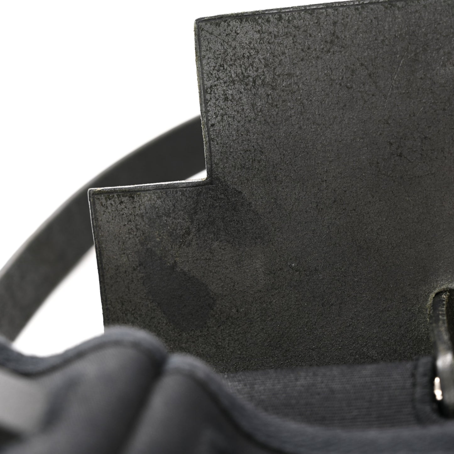 Toile Vache Calfskin Herbag 30 PM Backpack Black