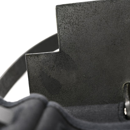 Hermes Toile Vache Calfskin Herbag 30 PM Backpack Black 15 of 20