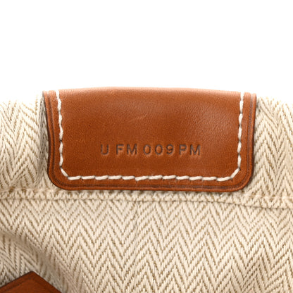 Hermes Canvas Barenia Fourbi 25 MM Pouch Naturel Fauve 7 of 11