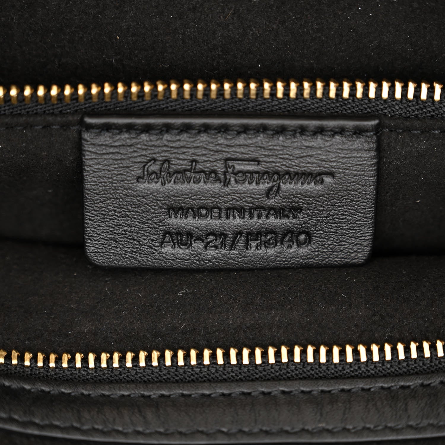 Salvatore Ferragamo Calfskin Studio Tote Black 9 of 14