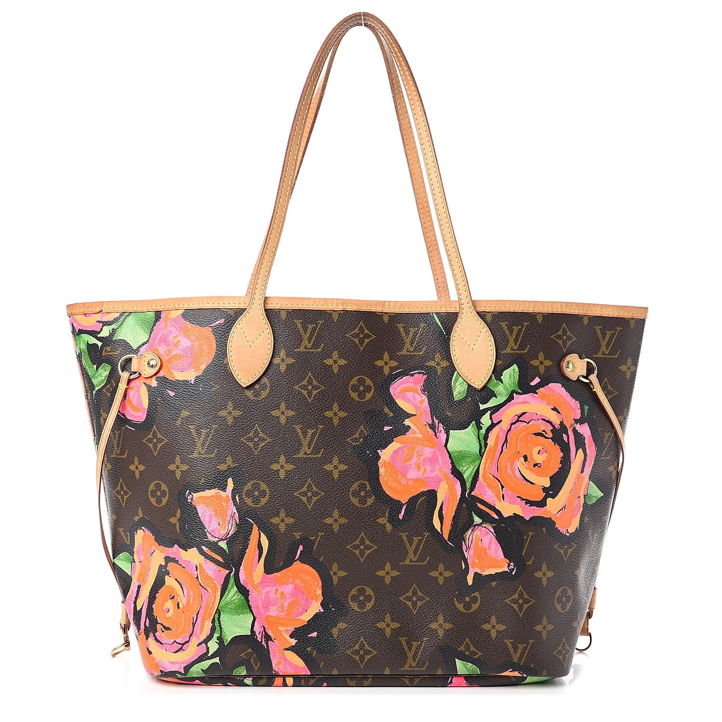 Monogram Roses Neverfull MM