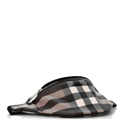 Burberry E-canvas Check Cason Bum Bag Dark Birch Brown 4 of 13