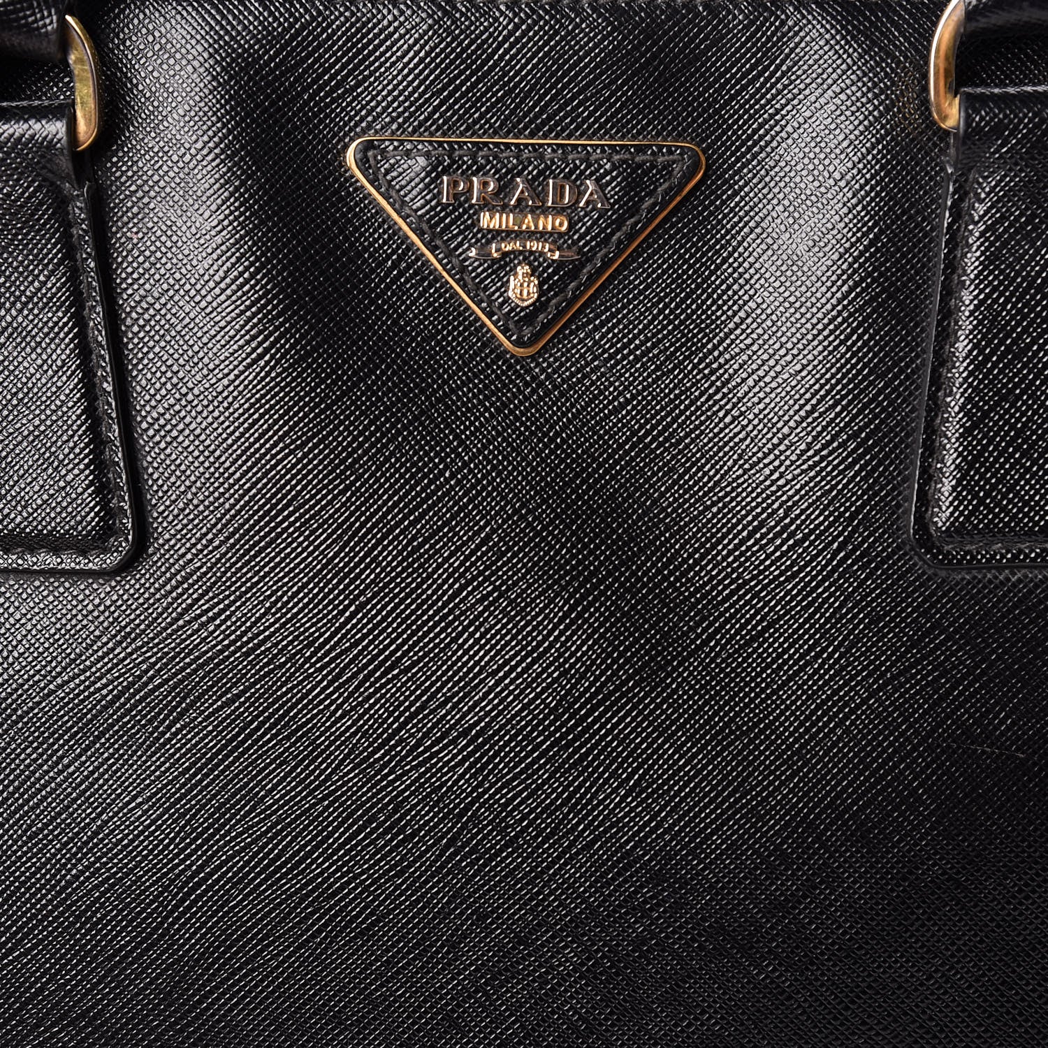Prada Saffiano Medium Galleria Double Zip Tote Black 12 of 29
