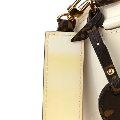 Louis Vuitton Patent Monogram Alma BB White 11 of 13
