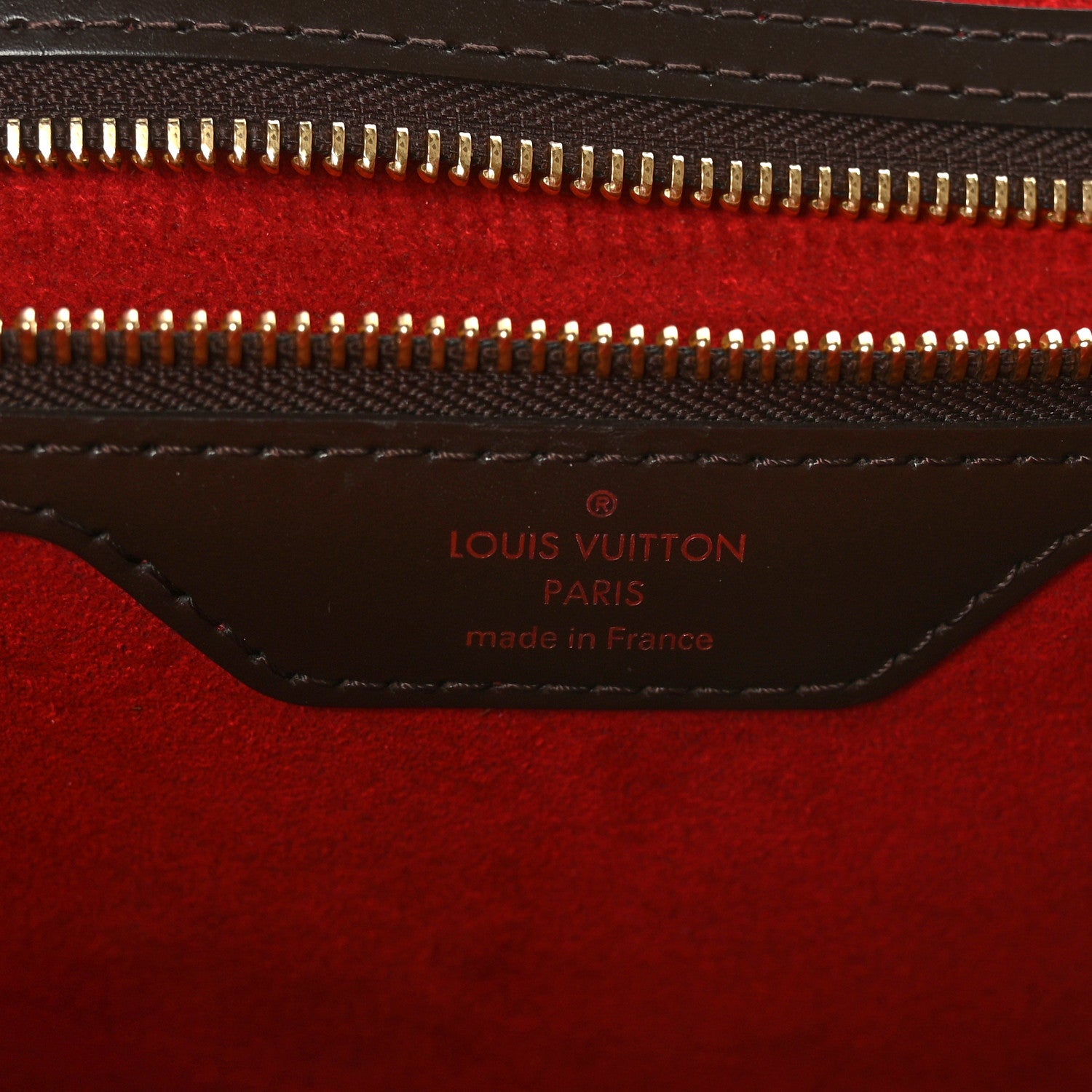 Louis Vuitton Damier Ebene Bergamo GM 6 of 10