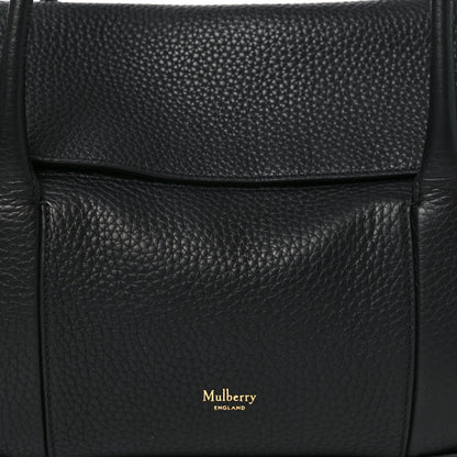 Mulberry Heavy Grain Small Soft Bayswater Satchel Black 6 of 8