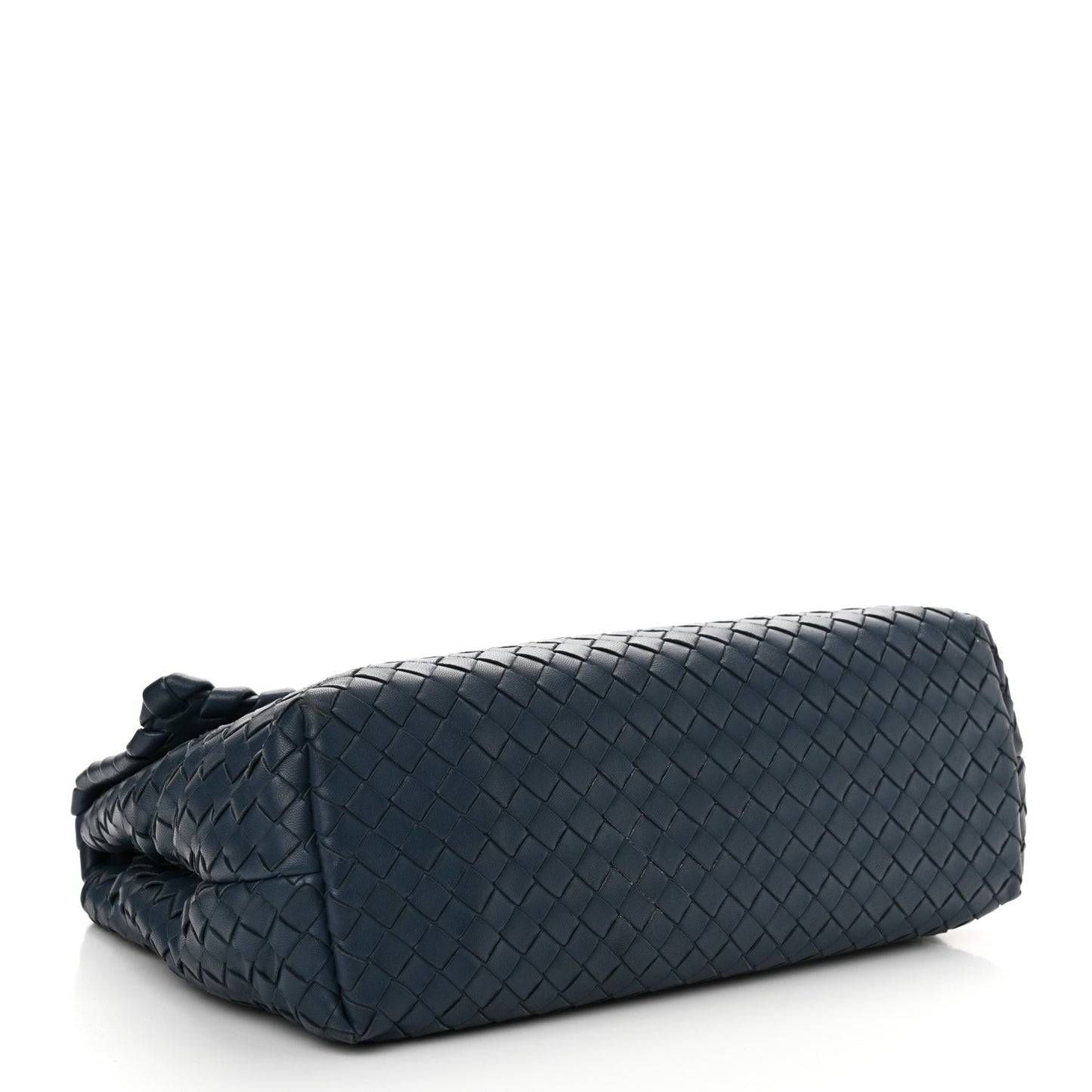 Nappa Intrecciato Medium Olimpia Shoulder Bag Denim
