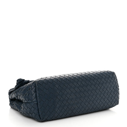 Bottega Veneta Nappa Intrecciato Medium Olimpia Shoulder Bag Denim 4 of 15