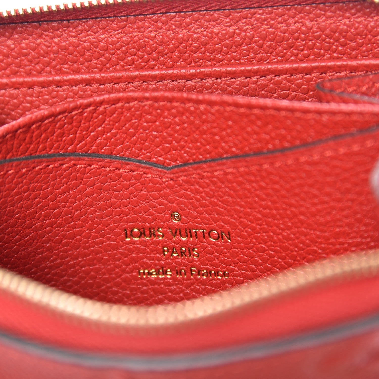Louis Vuitton Empreinte Zippy Coin Purse Cherry 7 of 7