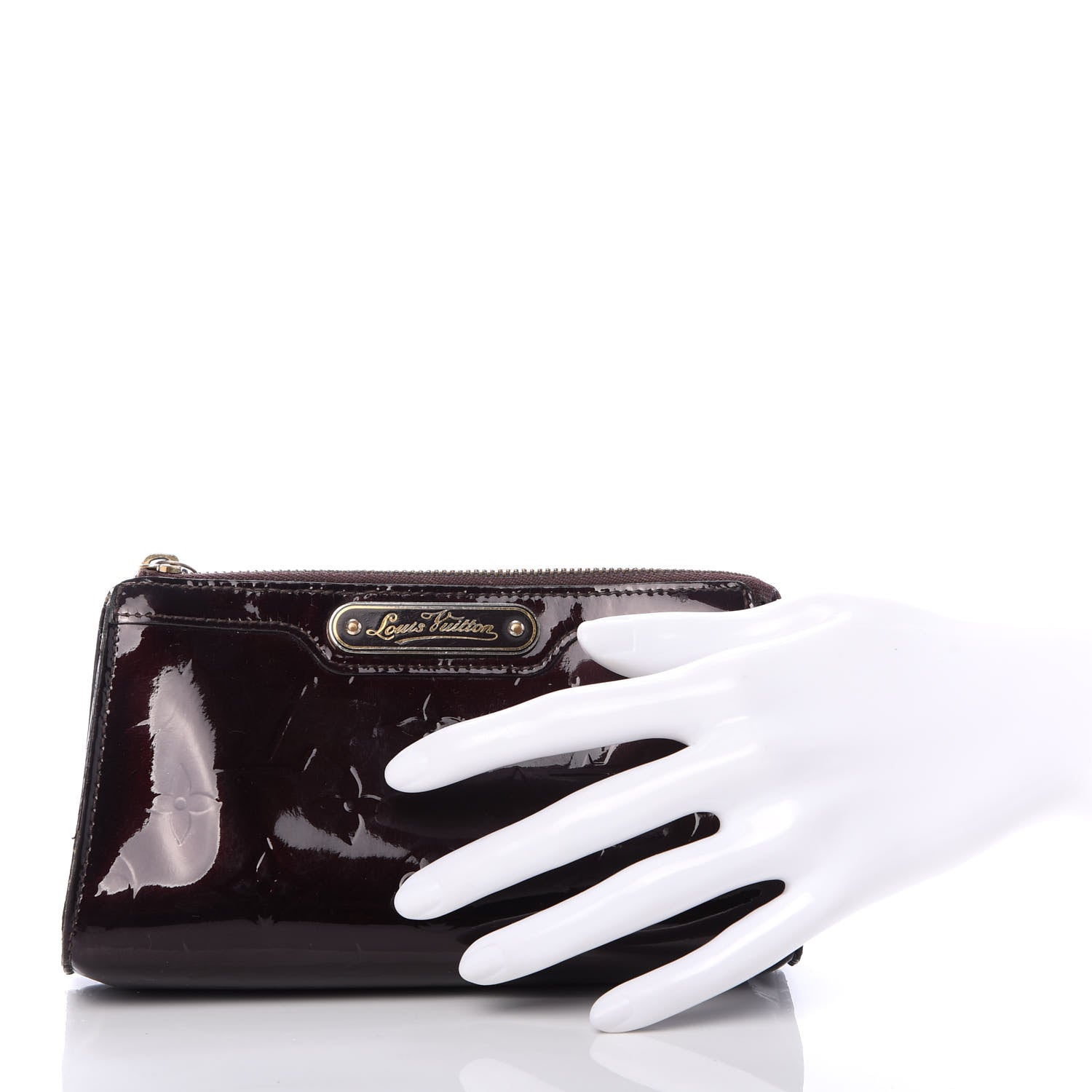 Louis Vuitton Vernis Trousse Cosmetic Pouch Amarante 2 of 6