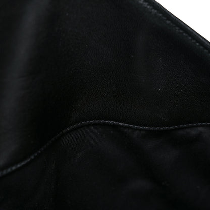 Saint Laurent Lambskin Quilted Maxi Icare Shopping Tote Black 13 of 14
