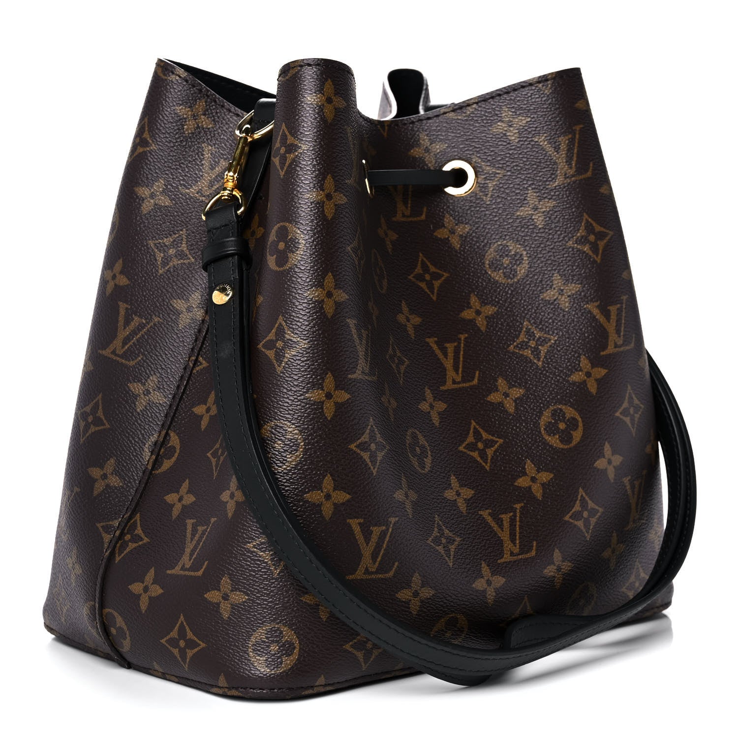 Louis Vuitton Monogram Neonoe MM Black 3 of 13