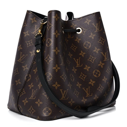 Louis Vuitton Monogram Neonoe MM Black 3 of 13