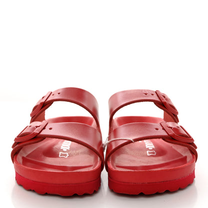 Valentino Garavani X BIRKENSTOCK Calfskin Arizona Slide Sandals 36 Rouge Pur 2 of 7