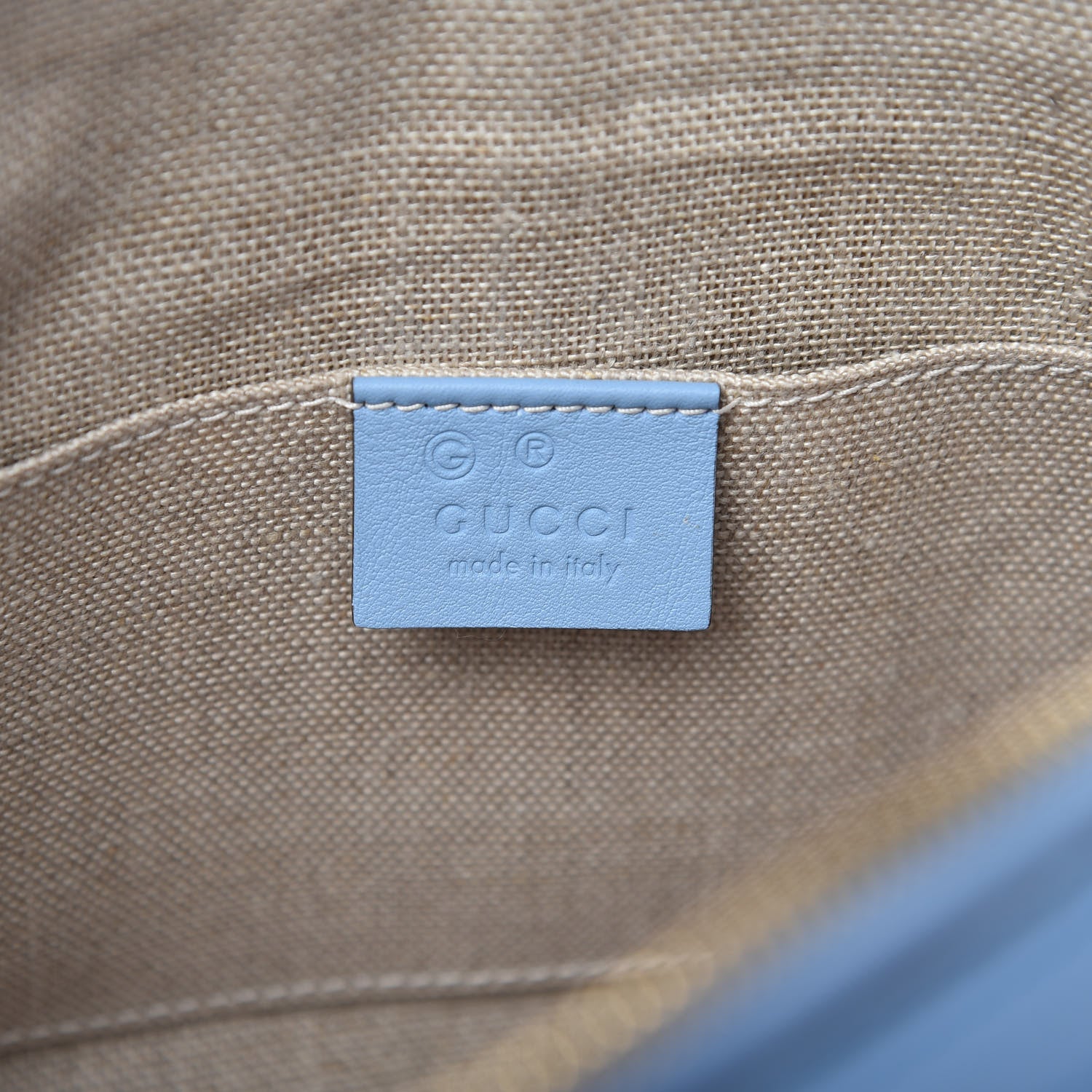 Gucci Microguccissima Mini Dome Bag Mineral Blue 8 of 10