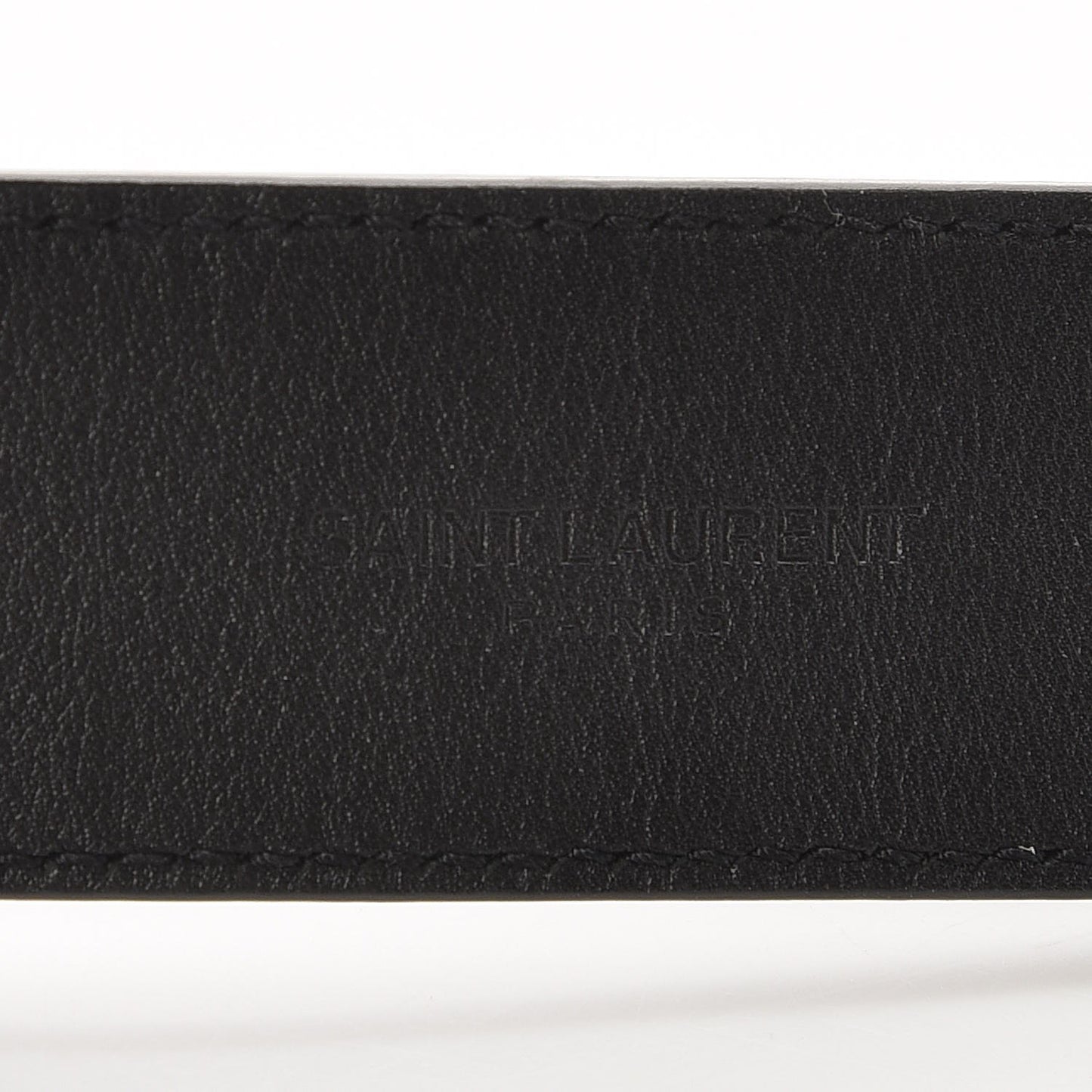 Lambskin Interlocking Monogram Belt 90 36 Black
