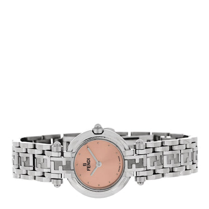 Fendi Stainless Steel 25mm 750L Quartz Watch Pink 2 of 5