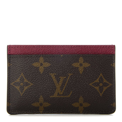 Louis Vuitton Monogram Card Holder Fuchsia 1 of 7