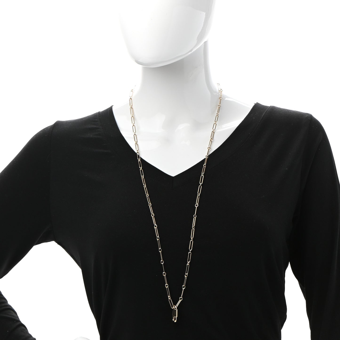 Permabrass Curiosite Long Necklace