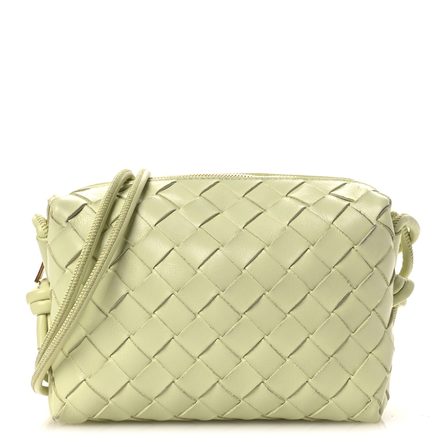 Bottega Veneta Nappa Intrecciato Mini Loop Camera Bag Zest 1 of 10