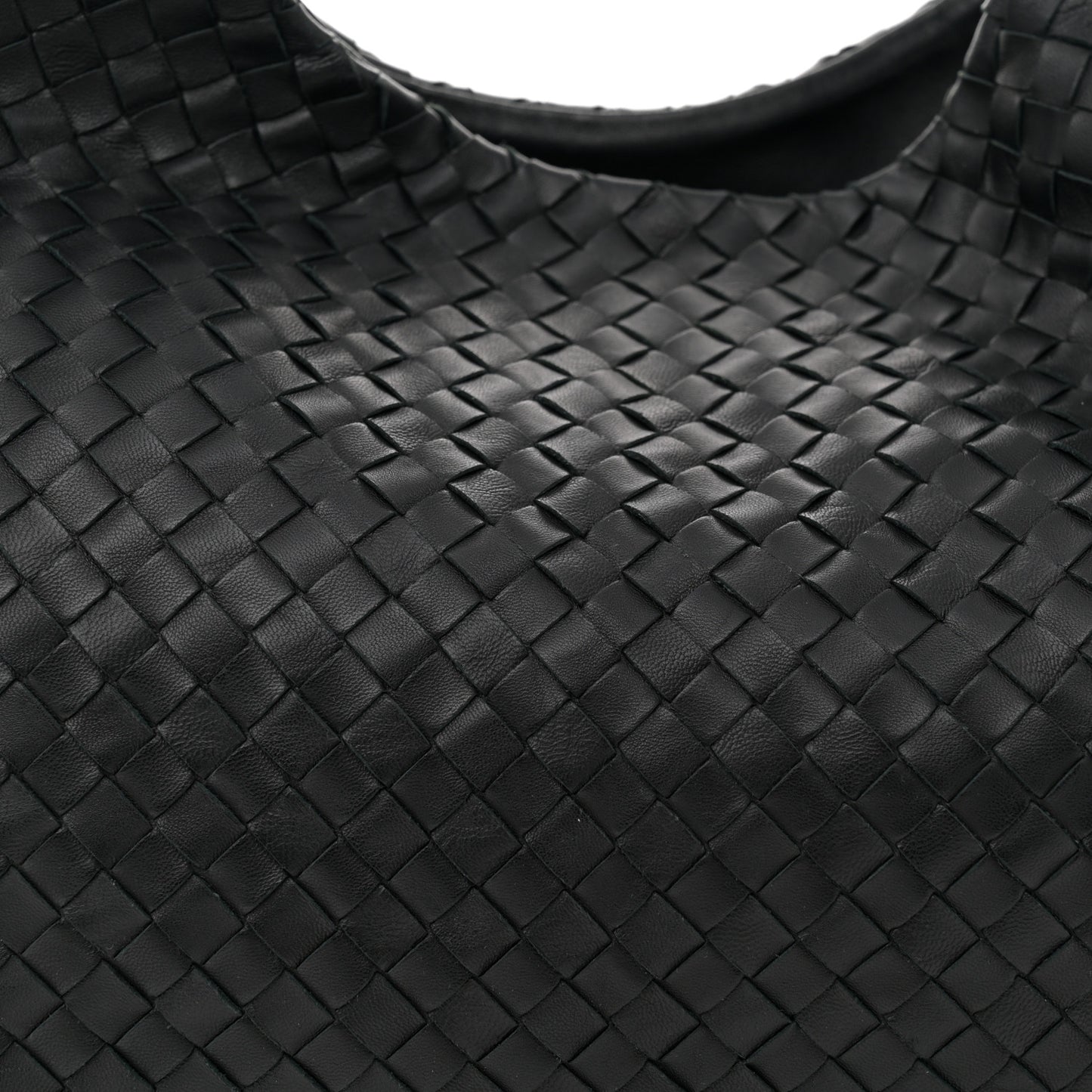 Nappa Intrecciato Large Campana Black