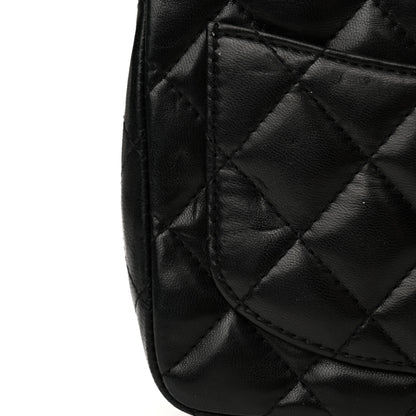 Chanel Lambskin Quilted Mini Square Flap Black 12 of 14