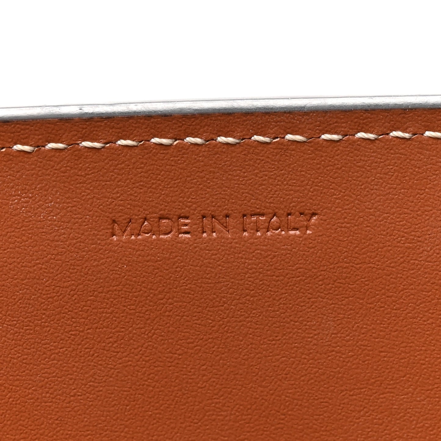 Denim All Over Print Small Vertical Cabas Navy Tan